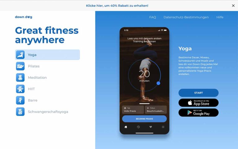 Down Dog Yoga App