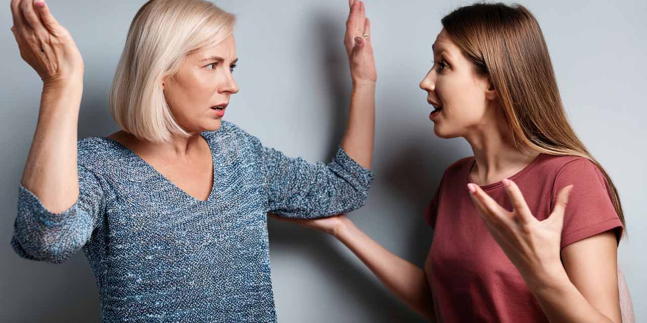 Unvermeidliche Mutter-Tochter-Konflikte