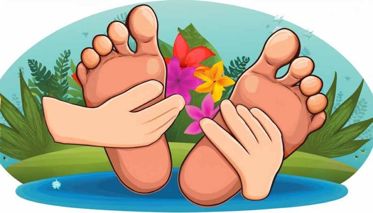 Fuß-Reflexzonenmassage gegen Rückenschmerzen