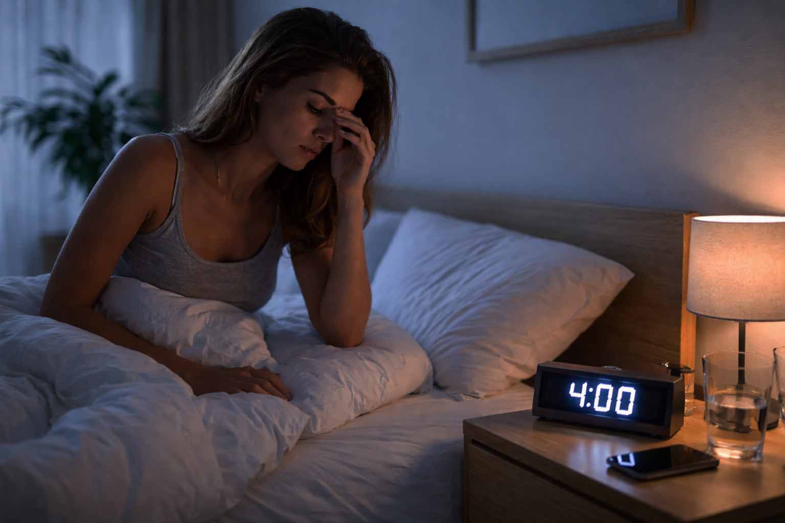 Wach zwischen drei und fünf