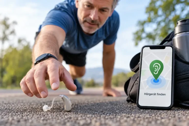 Hörgerät beim Sport verloren